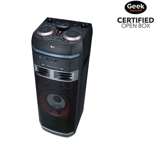 LG OK75 1000W Bluetooth Party System with Karaoke & DJ Effects - Only at Best Buy - Open Box