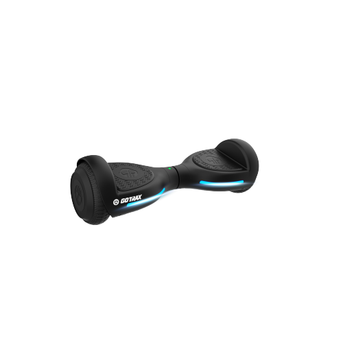 HOVERFLY  Flash Hoverboard Self Balancing Scooter, Dual 150W Motor Up to 8Km/h for 44Lb-88Lb Kids - In Black