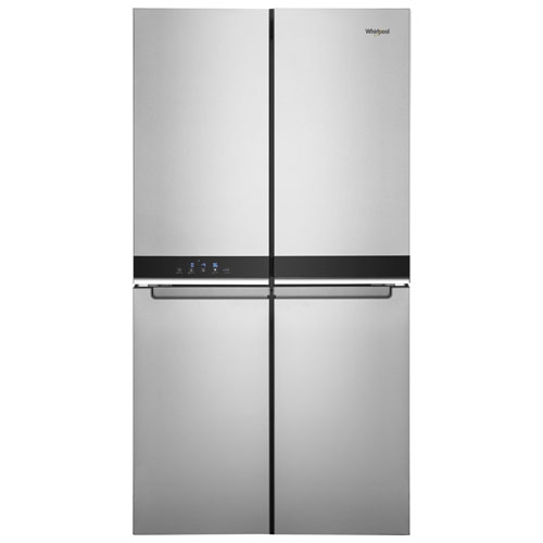 Whirlpool 36" 19.4 Cu. Ft. French Door Refrigerator with Ice Dispenser - Stainless Steel