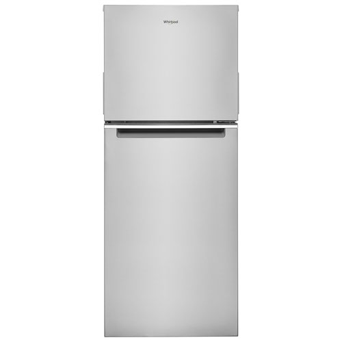 Réfrigérateur à congélateur supérieur 11,6 pi³ 25 po de Whirlpool - Acier inoxydable