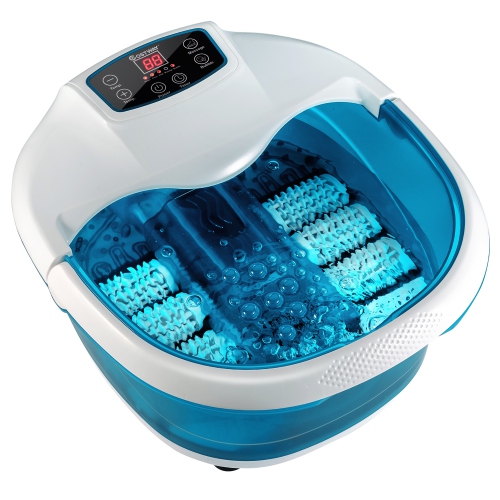 MaxKare Foot Bath Spa Massager: Wireless Remote Control, 8 Shiatsu