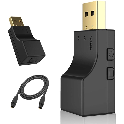 USB Bluetooth Adapter Dongle 5.0 Wireless Bluetooth Transmitter Receiver Support Laptop Computer Desktop - axGear