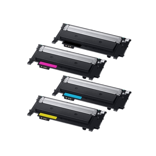 Paquet de 4 cartouches d’encre en poudre CLT-K407S CLT-C407S CLT-C407S CLT-M407S CLT-M407S CLT-y Y407S compatible avec les imprimantes de Samsung