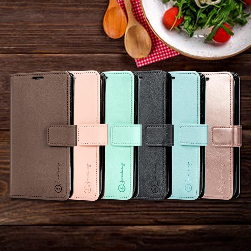 Juvenileway Folio series protection flip case for Apple iPhone 11 Pro Max 2019 - Rose Gold