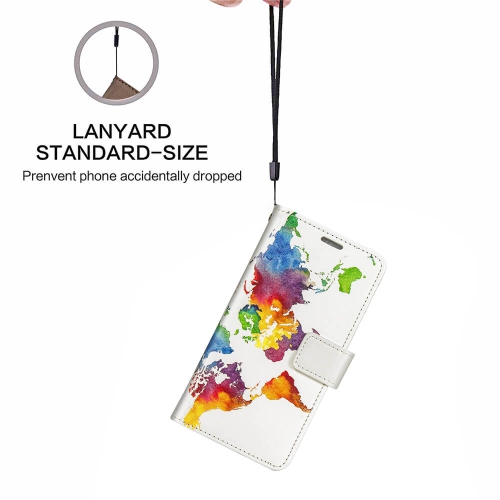 Juvenileway Design Folio series protection flip case for Samsung Galaxy S20 Plus - World