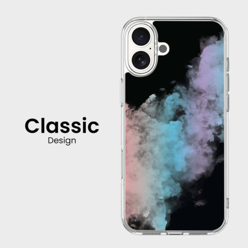 iPhone 16 Case With MagSafe - Rainbow Cloud