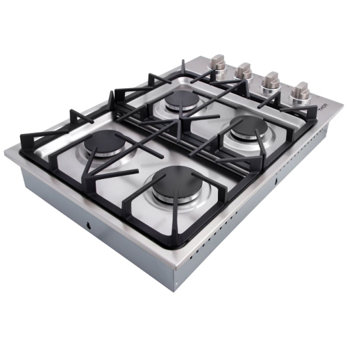 Thor Kitchen TGC3001 30" 4 Burner Drop-In Gas Cooktop in Stainless Steel