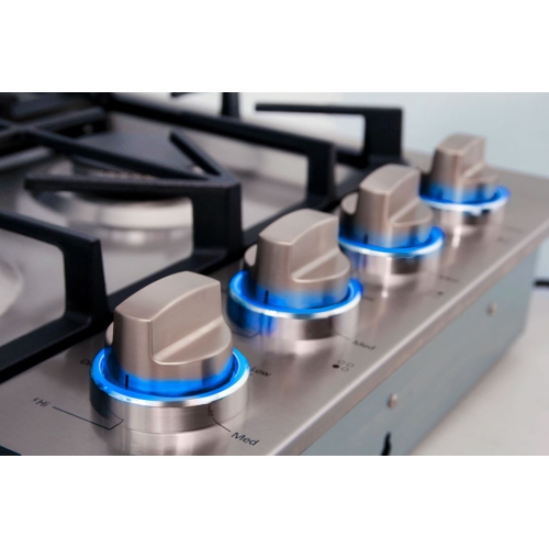 Thor Kitchen TGC3001 30" 4 Burner Drop-In Gas Cooktop in Stainless Steel