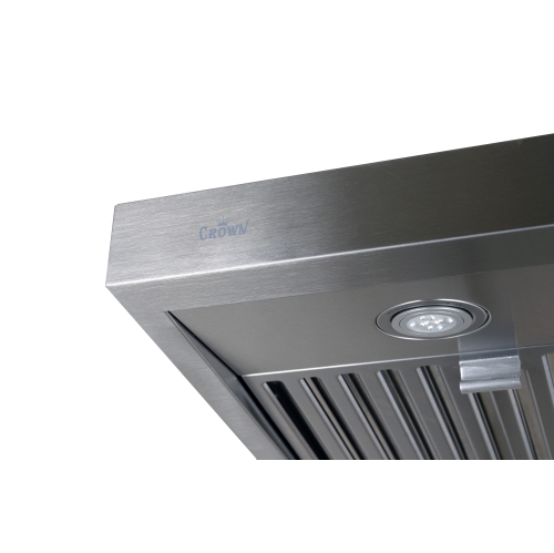 Crown PRO-BF03 30" 800 CFM Stainless Steel Range Hood with Remote