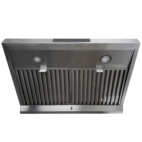 Crown PRO-BF03 30" 800 CFM Stainless Steel Range Hood with Remote