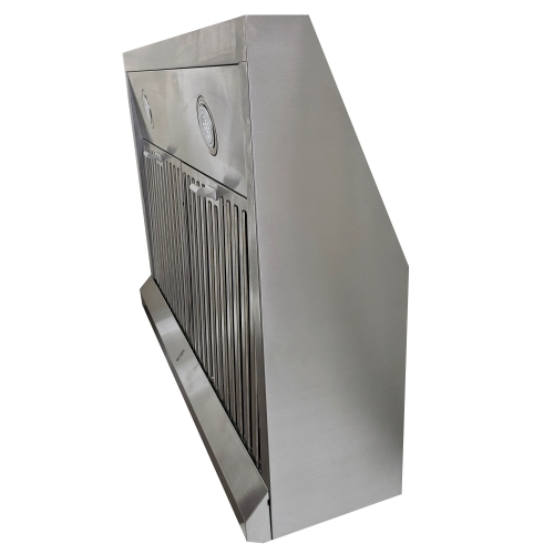 Crown PRO-BF03 30" 800 CFM Stainless Steel Range Hood with Remote