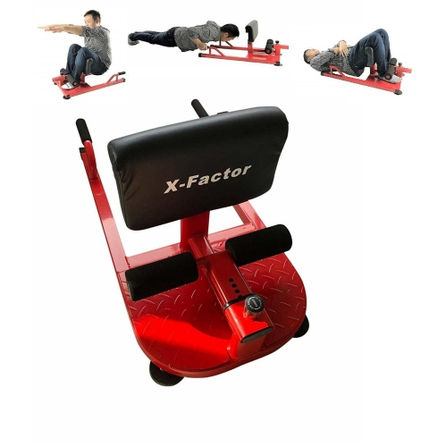 X Factor™ Multi Function Deep Sissy Squat Deluxe Bench Home Gym Workout  Station 8 in 1 Leg and AB Exercise Machine Abdominal Exercises AB Trainer  Sit Ups Push Ups Deep Squat Workout