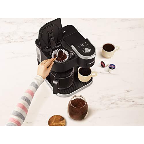 Cafetière pour une tasse ou une carafe K-Duo de Keurig, noir