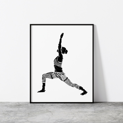 ANAYA ARTS  Warrior Within By - 18" X 24" Art & Wall Décor Poster