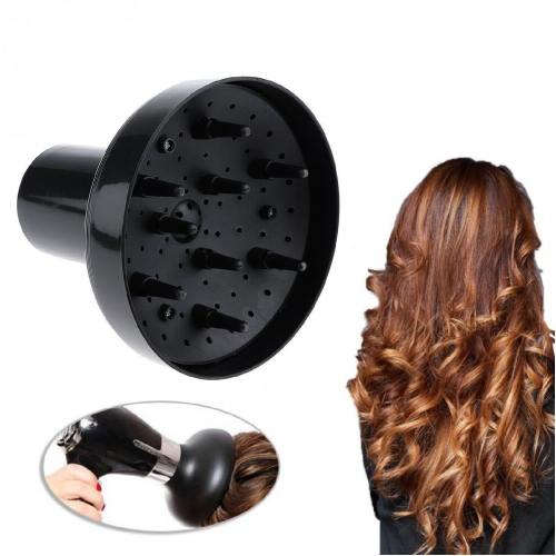 ISTAR Salon Professional Universal Diffuser Hair Tools, Hair Dryer, Curl Diffuser Wind Black