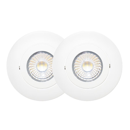 XTRICITY  - Set Of 2 Recessed Led Recessed Lights, 3 " Diameter, Dimmable, 8W, 5 Color Options