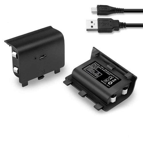 ISTAR  Controller Battery Pack for Xbox One, With 2400Mah Rechargeable Battery Charger Charging Kit for Xbox One