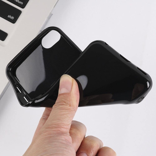 【CSmart】 Ultra Thin Soft TPU Silicone Jelly Bumper Back Cover Case for iPod Touch 5 / 6 / 7, Black