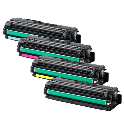 toner4u - 4PK Compatible CLT-K506L, CLT-C506L, CLT-M506L, CLT-Y506L Toner Cartridge for Samsung CLX-6260FD, CLX-6260FW, CLP-680ND