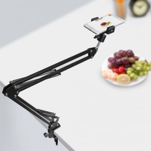 Bed Cell Phone Holder - Lazy Adjustable Bracket - Tablet Holder Stand Universal Mobile Phone Stand for Desk, 360º Rotating Phone Mounts for Bed