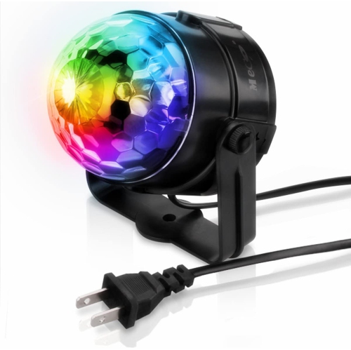 ISTAR DJ lights Sound Activation Disco Light Party lights Mini LED RGB Magic Disco Ball Multicolor Rotating Stage Effect light clubs for parties Danc