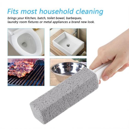 ISTAR Pumice Cleaning Stone Toilet Bowl Cleaner Hard Water Ring Remover for Bath/Pool/Kitchen/Household Cleaning 2 Pack