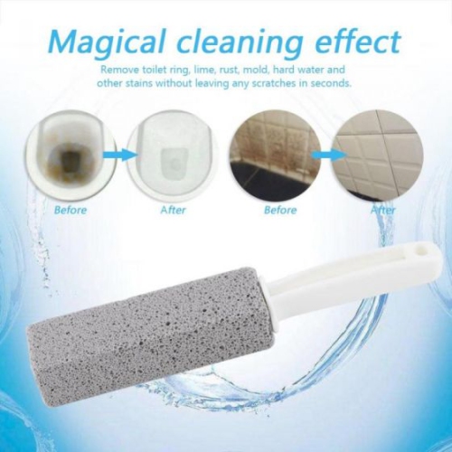 ISTAR Pumice Cleaning Stone Toilet Bowl Cleaner Hard Water Ring Remover for Bath/Pool/Kitchen/Household Cleaning 2 Pack