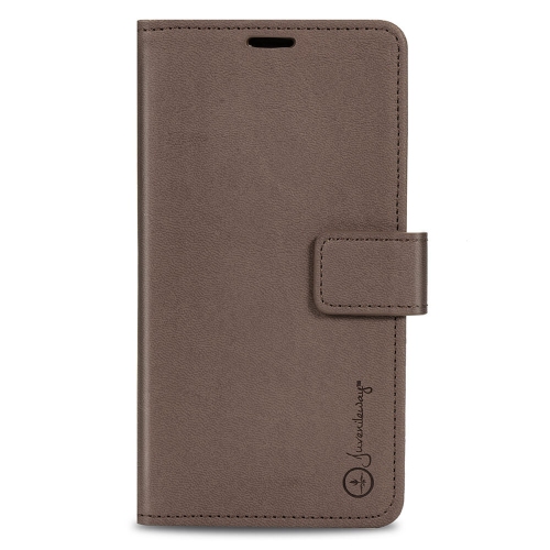 JUVENILEWAY  Folio Series Protection Flip Case for Samsung Galaxy A71 (A Series) - In Brown