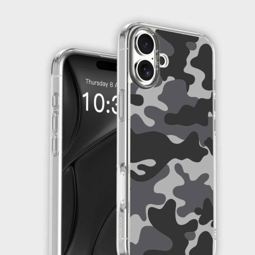 iPhone 16 Case With MagSafe - Black Camo