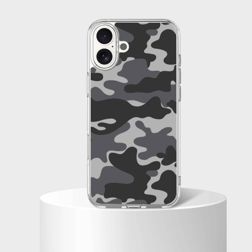 iPhone 16 Case With MagSafe - Black Camo