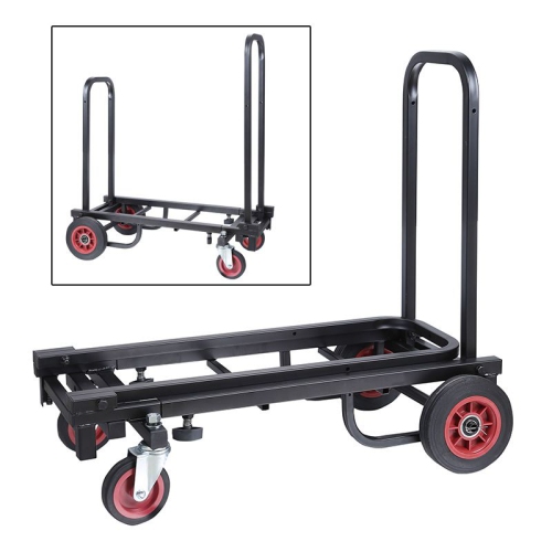 Color : A GF Hand cart Steel Pipe Trolley Folding Shopping cart Mute Small cart Portable Shopping cart Small Trailer on The Truck with a Very Small Space Household Trolley
