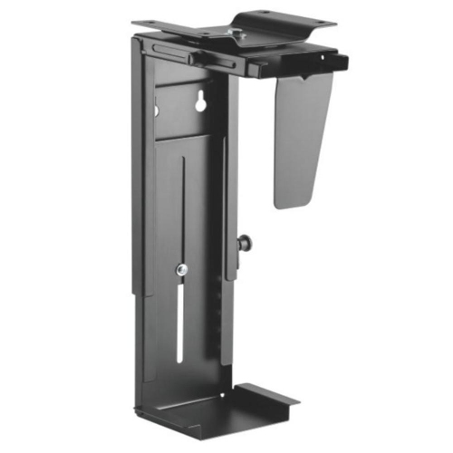 Under Desk Computer PC Case Tower Holder, Wall PC Case Mount Holder with Height and Width Adjustment