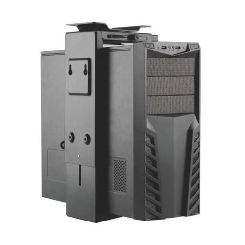 Under Desk Computer PC Case Tower Holder, Wall PC Case Mount Holder with Height and Width Adjustment