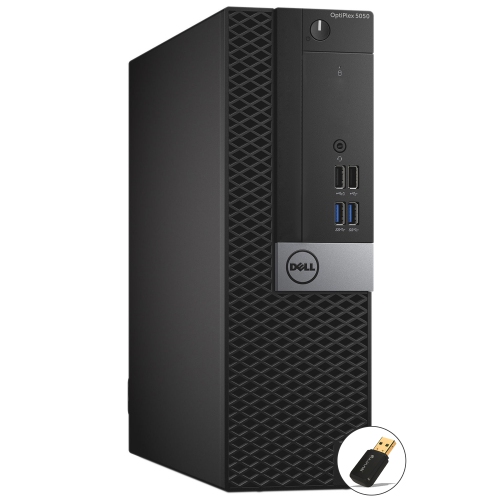 DELL  Refurbished (Good) - Optiplex 5050 High Performance Desktop Computer Intel Quad Core I5 6500 32GB Ram New 1Tb SSD Windows 10 Home Wifi HDMI