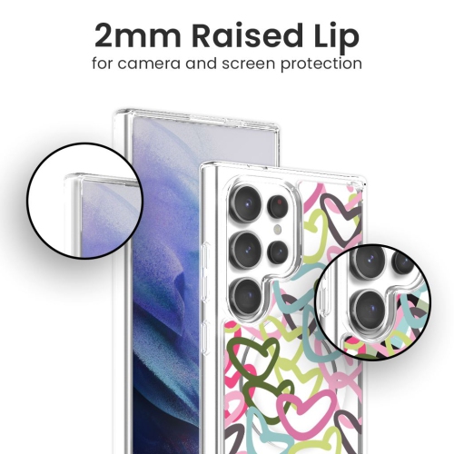 Étui Ultra Clear pour Galaxy S24 de Samsung - conception graffiti