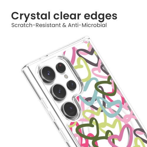 Étui Ultra Clear pour Galaxy S24 de Samsung - conception graffiti