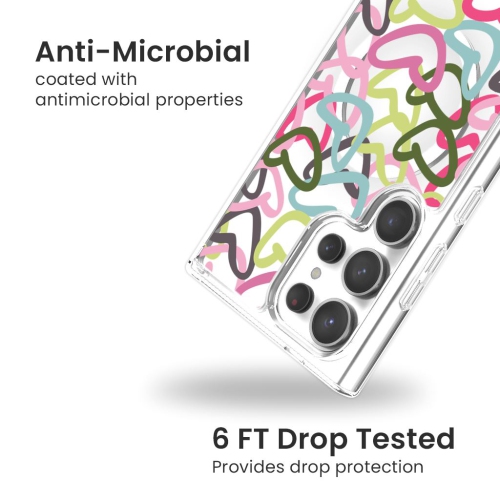 Étui Ultra Clear pour Galaxy S24 de Samsung - conception graffiti