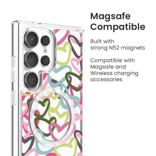 Étui Ultra Clear pour Galaxy S24 de Samsung - conception graffiti