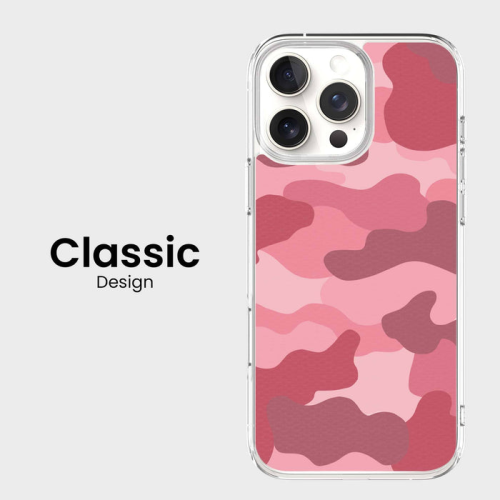 MagSafe iPhone 16 Pro Pink Camo Case