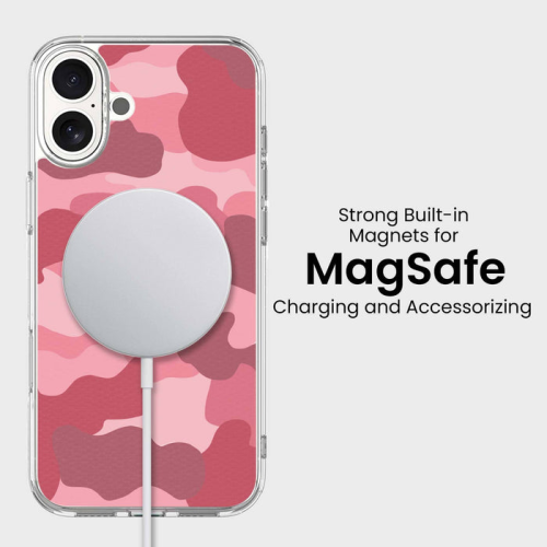 IPhone 12 mini – Étui Tranquil Tulips MagSafe de Nicole, Black Line Art