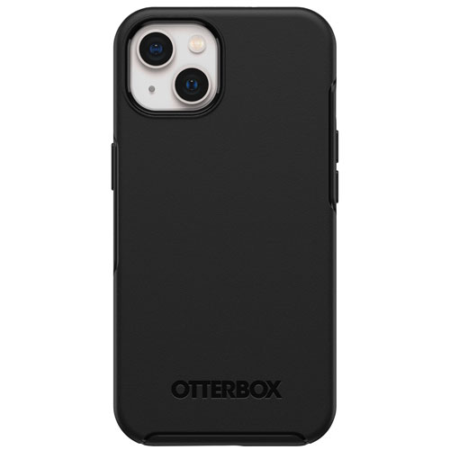 Étui rigide ajusté Symmetry d'OtterBox pour iPhone 13 - Noir
