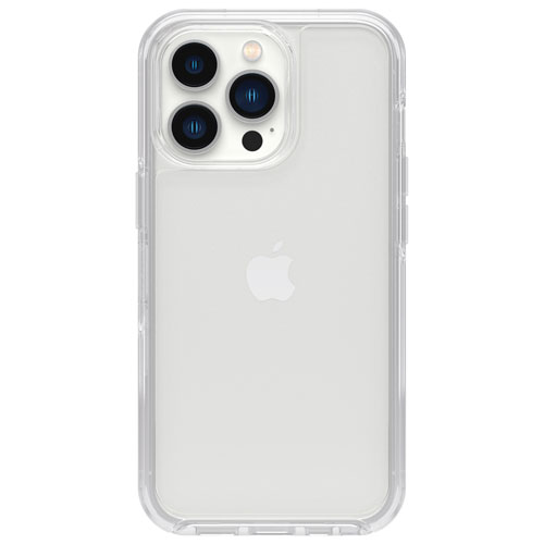 OtterBox Symmetry Fitted Hard Shell Case for iPhone 13 Pro - Clear