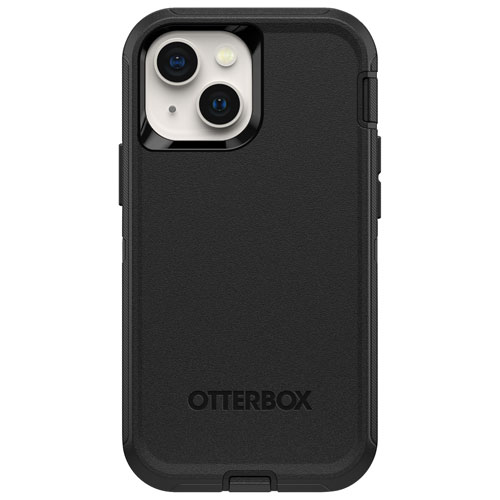 Étui rigide ajusté Defender d'OtterBox pour iPhone 13 mini/12 mini - Noir
