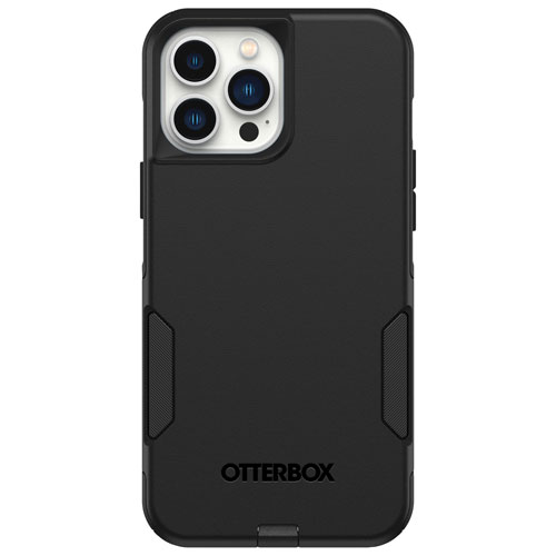 Étui rigide ajusté Commuter d'OtterBox pour iPhone 13 Pro Max ou 12 Pro Max - Noir
