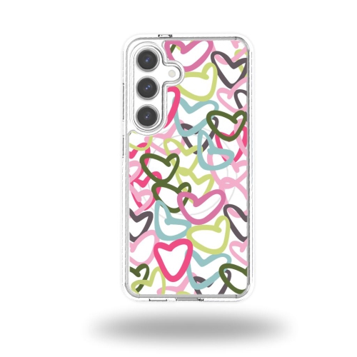 Étui transparent pour Galaxy S24 de Samsung - motif graffiti