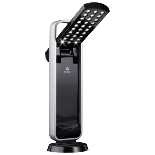 OttLite Natural Daylight Traditional LED Task Lamp - Black