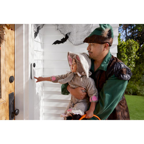 Sonnette vidéo sans fil à pile Nest de Google - Blanc