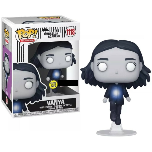 POP  Television The Umbrella Academy 3.75 Inch Action Figure Exclusive - Vanya Glow In Dark #1118