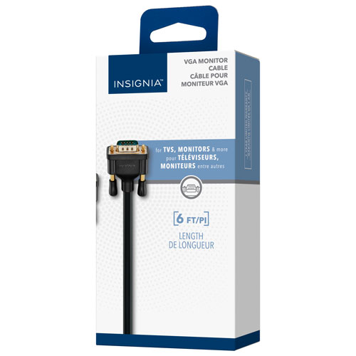 Insignia 1.8m VGA to VGA Cable (NS-PCVGVG6-C)