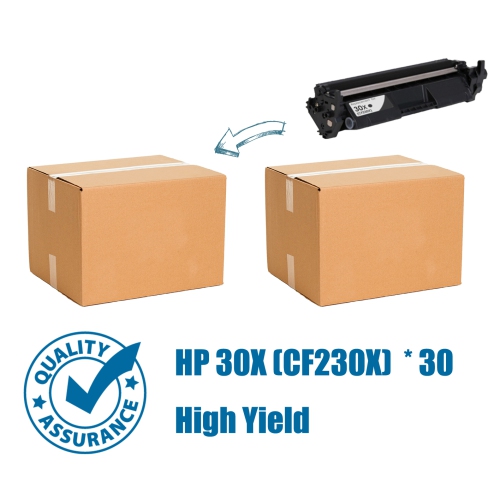 PRINTER PRO  Compatible Replacement for 30 Pack HP 30X(Cf230X)/hp30X/hp30X/30X/cf230 Toner Cartridge - HP Printer M203Dn M203Dw M227D M227Fdn M227Fdw
